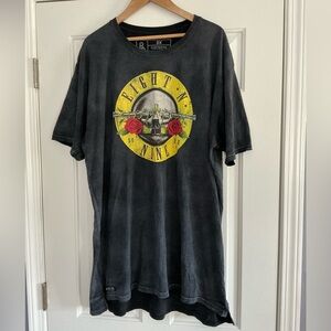 Eight N Nine Graphic Short Sleeve Guns N Roses Rock Band T-Shirt 3XL